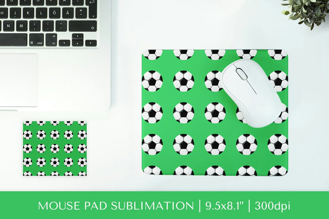 Soccer balls pad sublimation design. Sports mousepad 10 Sublimation LaBelezoka 