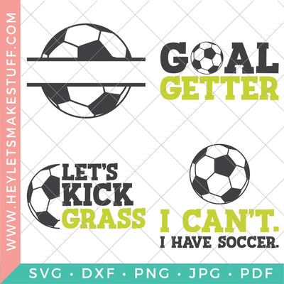 Soccer Bundle SVG Hey Let's Make Stuff 