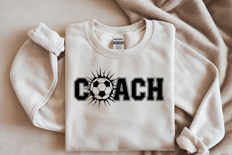 Soccer Coach SVG Files, Football Cut Files, Soccer Heart Png, Soccer Svg SVG DesignDestine 