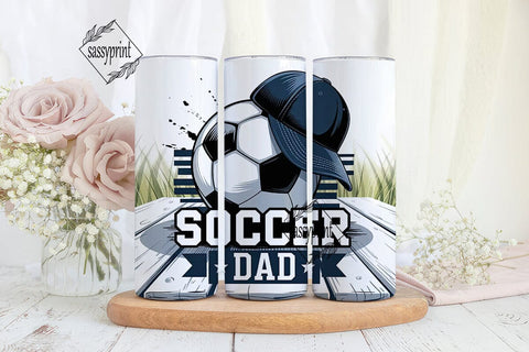 Soccer Dad 20oz Tumbler Design Sublimation sassyprint 