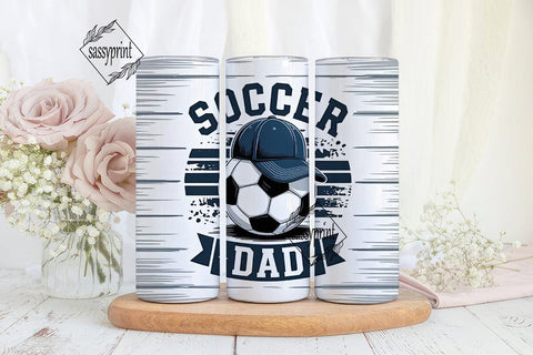 Soccer Dad 20oz Tumbler Design Sublimation sassyprint 