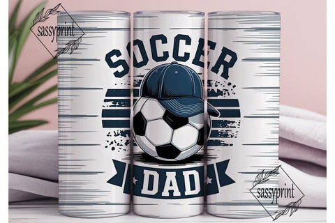 Soccer Dad 20oz Tumbler Design Sublimation sassyprint 