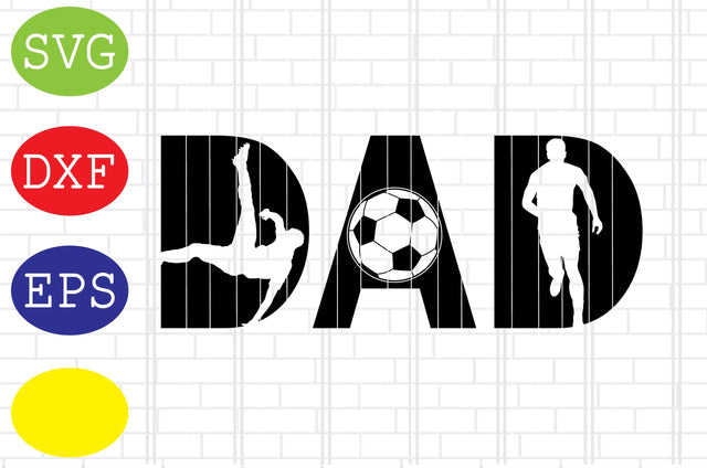 Soccer Dad Svg, Ball Illustration Svg, Jpg, Eps, Dxf Files SVG DigitalSvgFiles 