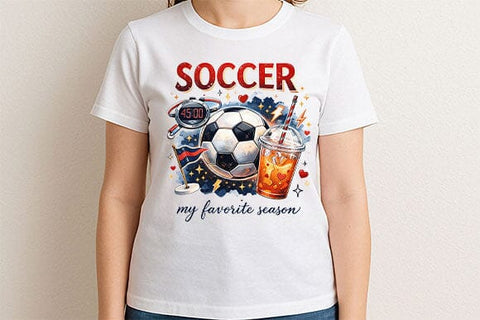 Soccer Favorite Season PNG Soccer Fan Sublimation Design SVG BillahCrafts 