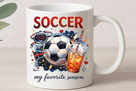 Soccer Favorite Season PNG Soccer Fan Sublimation Design SVG BillahCrafts 