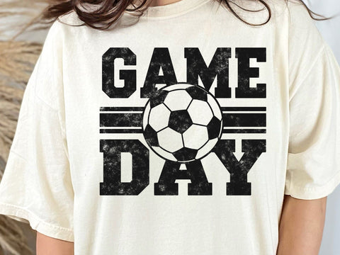 soccer game day svg, soccer game day png, soccer game day designs, soccer game day image, soccer game day graphic, game day soccer ball svg SVG DesignDestine 