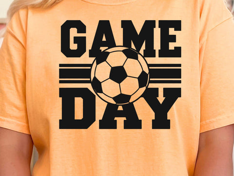 soccer game day svg, soccer game day png, soccer game day designs, soccer game day image, soccer game day graphic, game day soccer ball svg SVG DesignDestine 