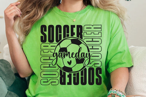 Soccer Game Day Svg, Soccer Mom Svg SVG DesignDestine 