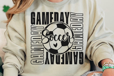 Soccer Game Day Svg, Soccer Mom Svg SVG DesignDestine 