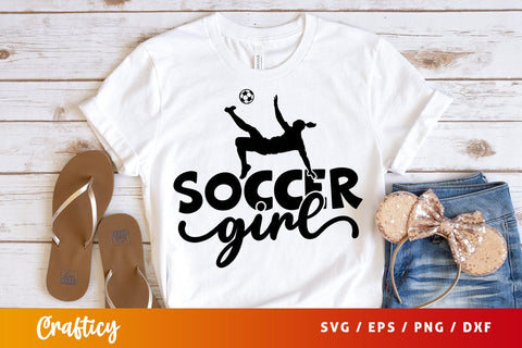 Soccer Girl SVG Design SVG Designangry 