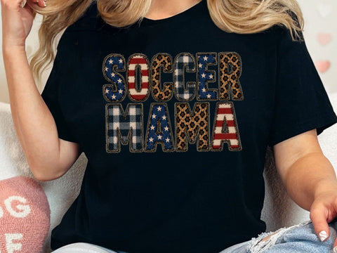 Soccer Mama PNG Patriotic Sports Art SVG artprintfile 