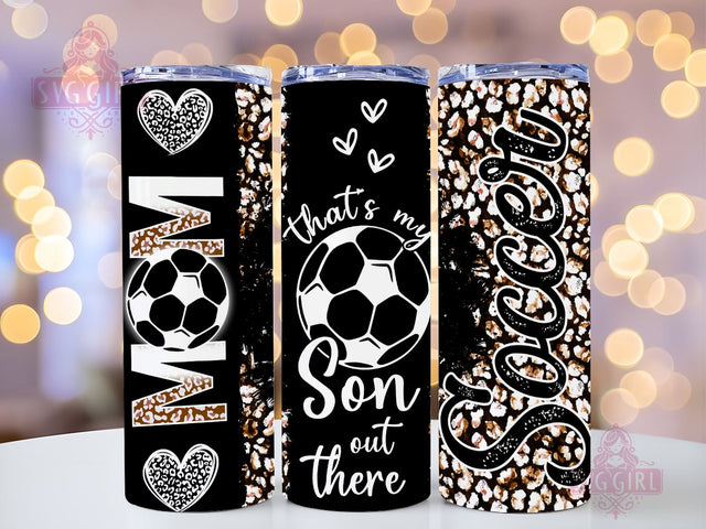 Soccer Mom 20oz Tumbler Wrap Sublimation Design, Straight Tapered Tumbler Wrap, Sport Soccer Tumbler Png, Instant Digital Download Sublimation SvggirlplusArt 