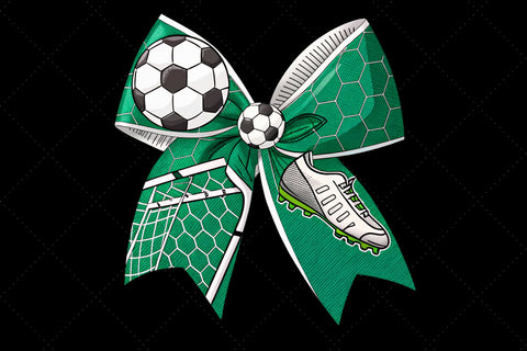 Soccer Mom Coquette Bow Clipart, soccer mom bow, coquette bow clipart, sports goal bow, soccer cheer design, digital bow design, mom life bow, goal spirit art Sublimation FloridPrintables 