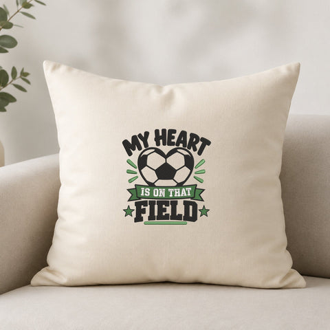 Soccer Mom Embroidery Design – My Heart Is On That Field Machine Embroidery File, Soccer Heart Sports Mom Design Embroidery/Applique DESIGNS PatternFeed8 