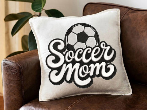 Soccer Mom Embroidery Design, Soccer Mom Shirt, Sports Embroidery, Machine Embroidery Design, Soccer Gift Embroidery/Applique DESIGNS DesignDestine 