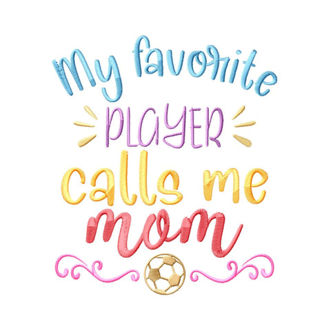 Soccer Mom Embroidery Designs Bundle - 6 Designs, Soccer Mama Embroidery, Soccer Quotes Embroidery Files, Love Soccer Embroidery Files Embroidery/Applique DESIGNS HappyDesignStudio 