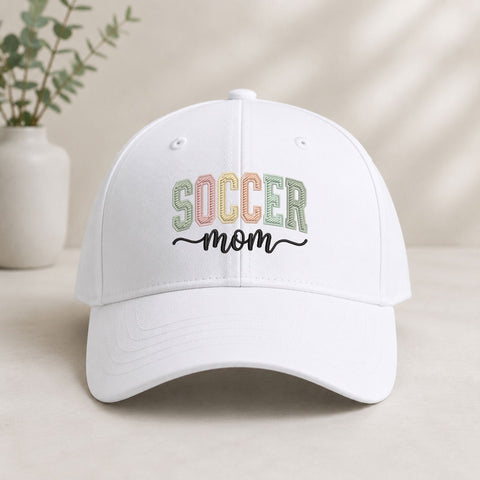 Soccer Mom Machine Embroidery Design – Sports Mama Game Day Embroidery File Embroidery/Applique DESIGNS PatternFeed8 