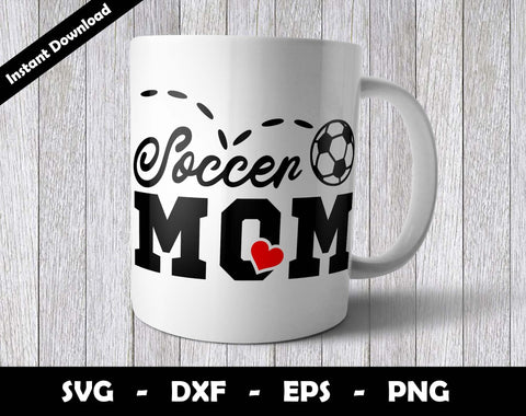 Soccer Mom SVG Cut File, Soccer Mom SVG Design SVG Arthur Arellano 