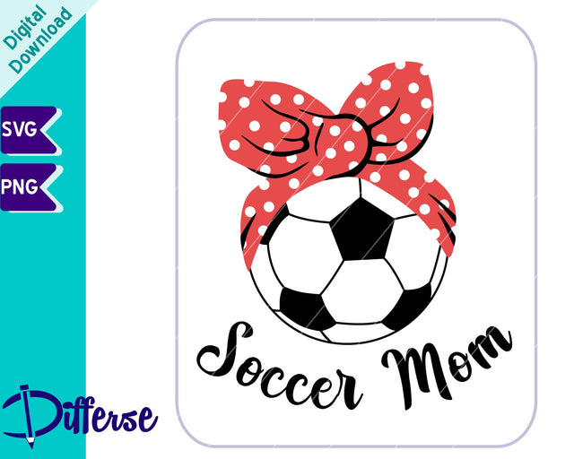 Soccer Mom SVG | Soccer Ball SVG SVG Differse 