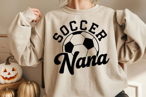 Soccer Nana Svg, Grandma Svg, Grandma Life Svg, Granny Svg, Cricut, Sport Svg, Love Soccer Svg SVG DesignDestine 