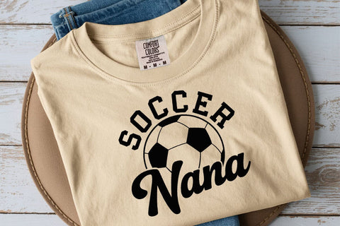 Soccer Nana Svg, Grandma Svg, Grandma Life Svg, Granny Svg, Cricut, Sport Svg, Love Soccer Svg SVG DesignDestine 