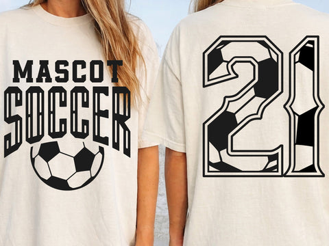 Soccer Numbers svg, Soccer Jersey Custom Name Number SVG, Football Svg Custom Player Svg SVG DesignDestine 