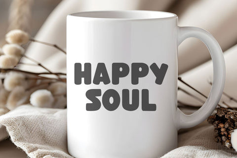 Soccer Round - Retro Fun Bold Display Font Font Masyafi Studio 