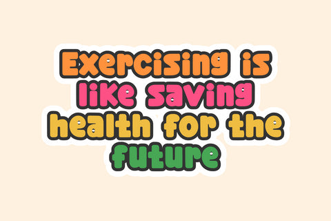 Soccer Round - Retro Fun Bold Display Font Font Masyafi Studio 