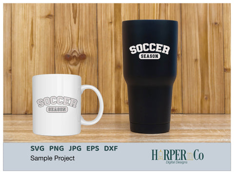 Soccer Season Laser SVG EPS Cut File SVG HarperNCo 