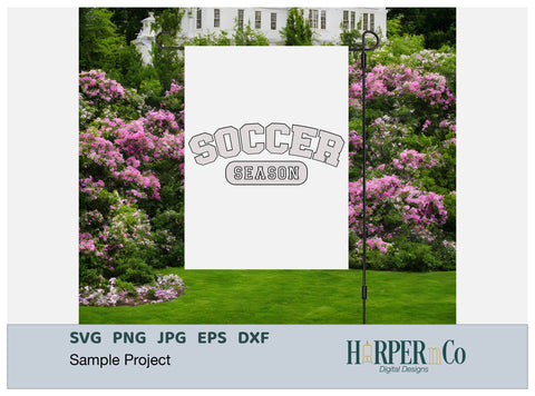 Soccer Season Laser SVG EPS Cut File SVG HarperNCo 