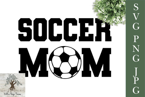 Soccer Sports Bundle SVG PNG JPG SVG Willow Paige Farms 