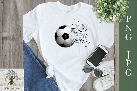 Soccer Sports Bundle SVG PNG JPG SVG Willow Paige Farms 