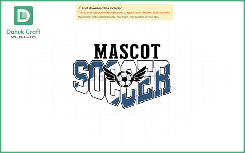 Soccer SVG – Custom Team Logo SVG PNG & EPS V10 SVG dahukdesign 