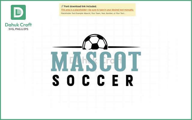 Soccer SVG – Custom Team Logo SVG PNG & EPS V13 SVG dahukdesign 