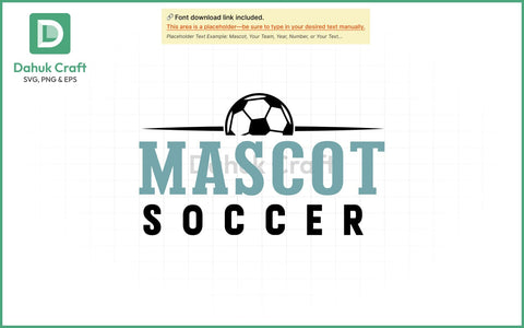 Soccer SVG – Custom Team Logo SVG PNG & EPS V13 SVG dahukdesign 