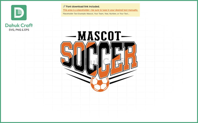 Soccer SVG – Custom Team Logo SVG PNG & EPS V15 SVG dahukdesign 