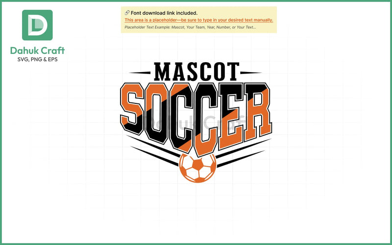 Soccer SVG – Custom Team Logo SVG PNG & EPS V15 SVG dahukdesign 