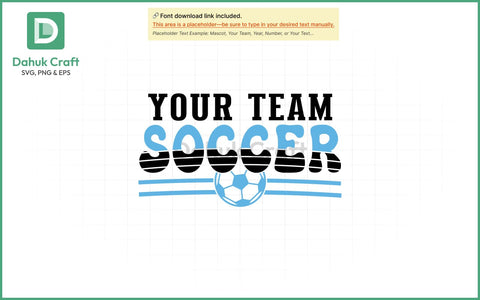 Soccer SVG – Custom Team Logo SVG PNG & EPS V15 SVG dahukdesign 