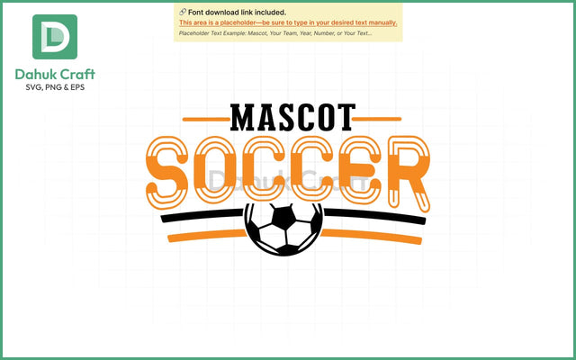 Soccer SVG – Custom Team Logo SVG PNG & EPS V18 SVG dahukdesign 