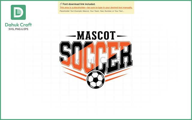 Soccer SVG – Custom Team Logo SVG PNG & EPS V19 SVG dahukdesign 