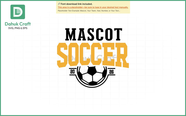 Soccer SVG – Custom Team Logo SVG PNG & EPS V8 SVG dahukdesign 