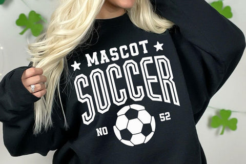 Soccer Team Mascot Svg, Soccer Mom Svg, Custom Soccer Svg SVG DesignDestine 