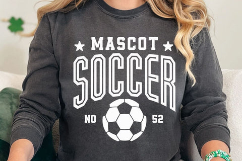 Soccer Team Mascot Svg, Soccer Mom Svg, Custom Soccer Svg SVG DesignDestine 