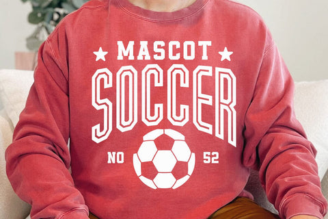 Soccer Team Mascot Svg, Soccer Mom Svg, Custom Soccer Svg SVG DesignDestine 