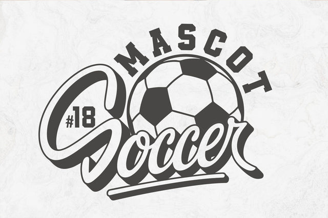 Soccer Team Mascot svg, Soccer Mom Svg, Soccer Svg Design SVG DesignDestine 