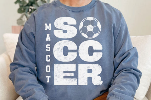 Soccer Team Mascot SVG Template, Shirt Design, Soccer Mom Svg, Soccer Dad Svg, Soccer Bundle Svg SVG DesignDestine 