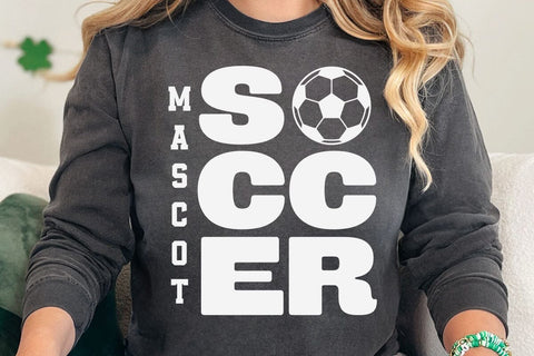 Soccer Team Mascot SVG Template, Shirt Design, Soccer Mom Svg, Soccer Dad Svg, Soccer Bundle Svg SVG DesignDestine 