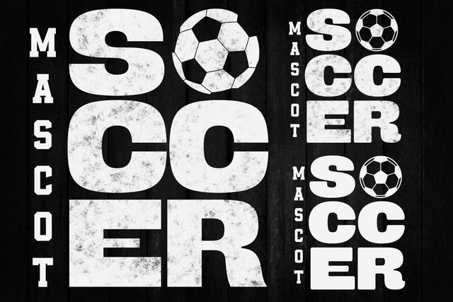 Soccer Team Mascot SVG Template, Shirt Design, Soccer Mom Svg, Soccer Dad Svg, Soccer Bundle Svg SVG DesignDestine 