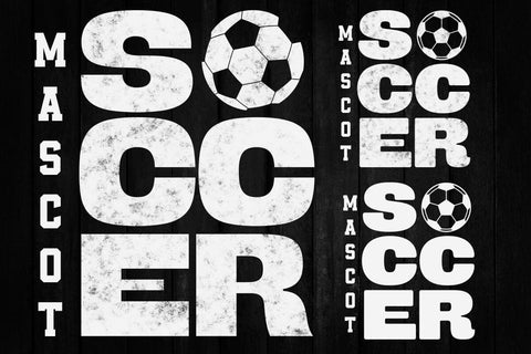 Soccer Team Mascot SVG Template, Shirt Design, Soccer Mom Svg, Soccer Dad Svg, Soccer Bundle Svg SVG DesignDestine 
