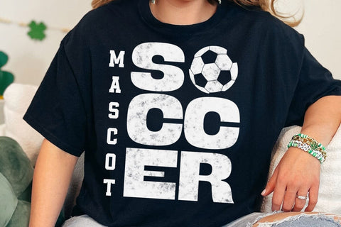 Soccer Team Mascot SVG Template, Shirt Design, Soccer Mom Svg, Soccer Dad Svg, Soccer Bundle Svg SVG DesignDestine 